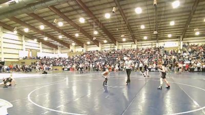 80 lbs Quarterfinal - Hudson Ferris, Sanderson Wrestling Academy vs Jax Eyre, Cowan Wrestling Academy