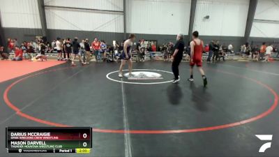 182 lbs Round 1 - Darius McCraigie, Omak Wrecking Crew Wrestling vs Mason Darvell, Thunder Mountain Wrestling Club