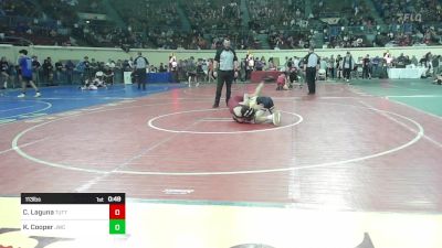 113 lbs Consi Of 32 #2 - Carson Laguna, Tuttle vs Kyan Cooper, Jay Wrestling Club