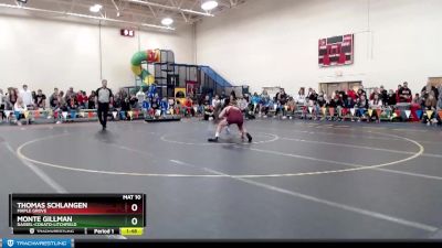 152 lbs Champ. Round 1 - Thomas Schlangen, Maple Grove vs Monte Gillman, Dassel-Cokato-Litchfield