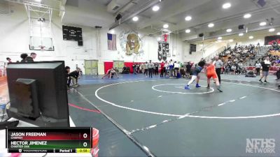 285 lbs Cons. Round 5 - Hector Jimenez, Charter Oak vs Jason Freeman, Chaffey