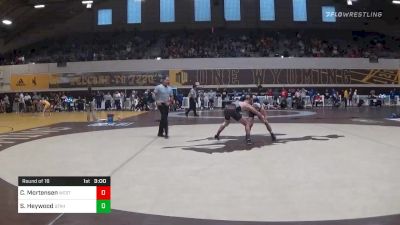 Match - Cole Mortensen, Western State Colorado University vs Spencer Heywood, Utah Valley University