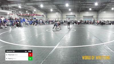 77 lbs Round Of 32 - Damien Yeoman, Sebolt Wrestling Academy vs Kenleigh Henry, BullTrained