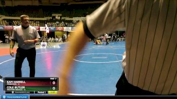 106 lbs Champ - Round 1 (16 Team) - Cole Butler, Western Branch vs Kam Harrell, Poquoson