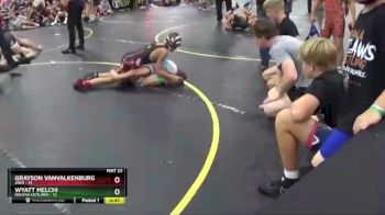 65 lbs Round 4 (6 Team) - Grayson VanValkenburg, ARES vs Wyatt Melchi, Indiana Outlaws