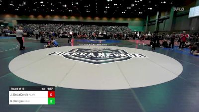 106 lbs Round Of 16 - Jeremiah DeLaCerda, Alamosa vs Gavin Pongsai, Gilroy