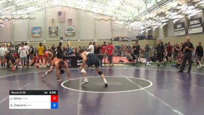 79 kg Round Of 32 - Jacob Oliver, Edinboro vs Derek Ciavarro, Unattached