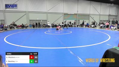 120 lbs Semifinal - Ashlyn Masters, Mean Girls vs Emily Beckley, Eastside Assassins