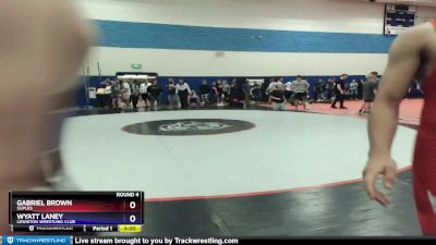 144 lbs Round 4 - Gabriel Brown, Suples vs Wyatt Laney, Lewiston Wrestling Club