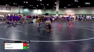 182 lbs Round 2 (6 Team) - Wolfe Mongillo, Sunbear Wrestling vs Demetri White, Bubbletown Mat