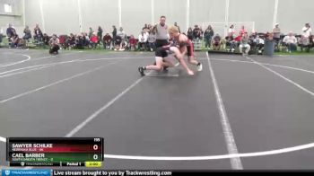 195 lbs Round 3 (8 Team) - Sawyer Schilke, Nebraska Blue vs Cael Barber, South Dakota Frenzy