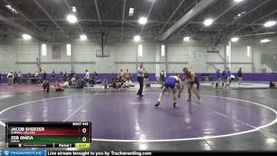 174 lbs 1st Place Match - Zeb Gnida, Loras vs Jacob Sherzer, Cornell College