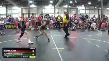 107 lbs Round 3 (6 Team) - Wyatt Franckowiak, Team Gotcha vs Daniel Skura, Steel Valley Psychos