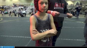 44 lbs Round 5 (6 Team) - Christian Nordyke, ARES Red vs Blake Poindexter, ARES White