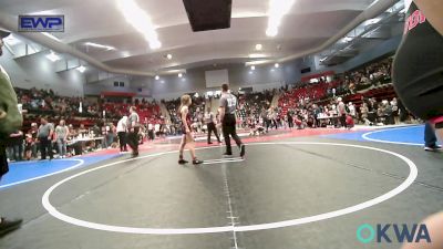 98-105 lbs Consi Of 4 - Ella Remington, Skiatook Youth Wrestling vs Preslie Angeli, Mcalester Youth Wrestling