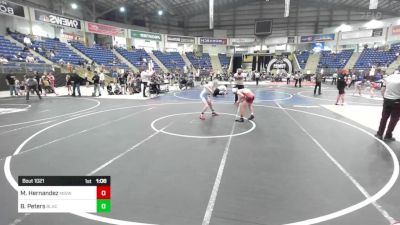 102 lbs Quarterfinal - Maddux Hernandez, Midwest Destroyers vs Bryson Peters, Black Fox Wr Acd