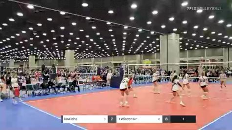 KeAloha vs 1 Wisconsin - 2022 JVA World Challenge presented by Nike - Expo Only