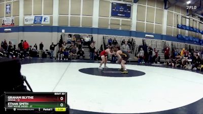 165 lbs Placement (16 Team) - Graham Blythe, DeKalb vs Ethan Smith, Fort Wayne Snider