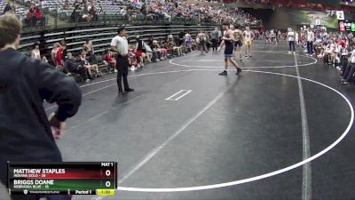 175 lbs Round 5 (6 Team) - Matthew Staples, Indiana Gold vs Briggs Doane, Nebraska Blue