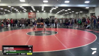 78 lbs Cons. Round 4 - Kaden Stine, Culpeper Warriors vs Henry Fedalen, CYA