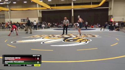 125 lbs Cons. Round 2 - Edward McCarthy, Thiel vs Donovan Ortiz, Ohio Wesleyan