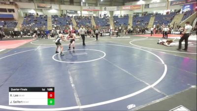 114 lbs Quarterfinal - Rayden Lee, Bear Cave WC vs Jaxson Seifert, Bear Cave WC