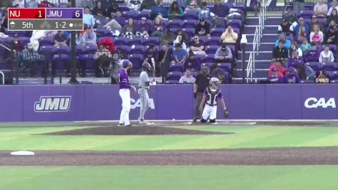 Replay: Northeastern vs James Madison | Apr 15 @ 6 PM