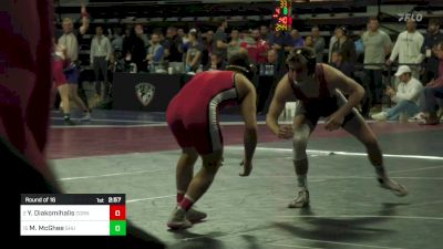 149 lbs Round Of 16 - Yianni Diakomihalis, Cornell vs Michael McGhee, Sacred Heart