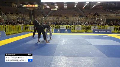 RAFAEL AZEVEDO LANG vs CARLOS EDUARDO PLACIDO LIMA 2022 Pan Jiu Jitsu IBJJF Championship