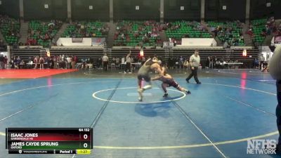 6A 132 lbs Quarterfinal - James Cayde Sprung, Oxford vs Isaac Jones, Gardendale Hs