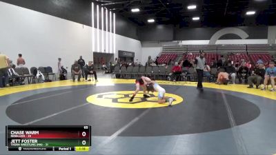 65 lbs Round 2 (8 Team) - Jett Foster, Thorn Wrestling (MN) vs Chase Warm, Rebellion