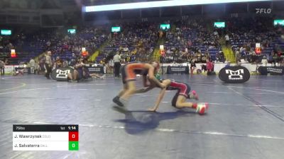 75 lbs Consy 1 - Jack Wawrzynek, Colonial vs Johnny Salvaterra, Dallas