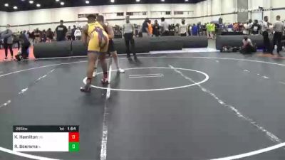 285 lbs Quarterfinal - Kyonte Hamilton, MD vs Ryan Boersma, IL