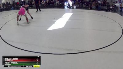 147 lbs Champ. Round 2 - Noah Troxel, Nebraska vs Dylan Logue, GI Grapplers