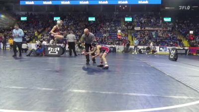 65 lbs Quarterfinal - Brady Loro, Garnet Valley vs Josiah Verilla, Tyrone