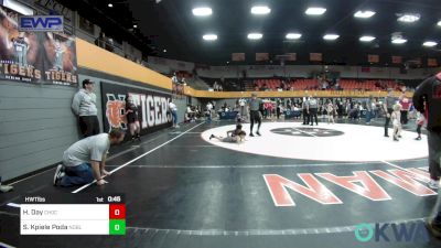 Rr Rnd 4 - Hunter Day, Choctaw Ironman Youth Wrestling vs Sage Kpiele Poda, Noble Takedown Club