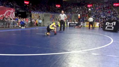 90 lbs Round Of 16 - Canyon Lukon, Derry vs Emmitt Bishop, Mifflin County