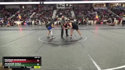 165 lbs Cons. Semi - Madison Burenheide, Rock Creek vs McKenzie Eagle, Leavenworth Takedown Club