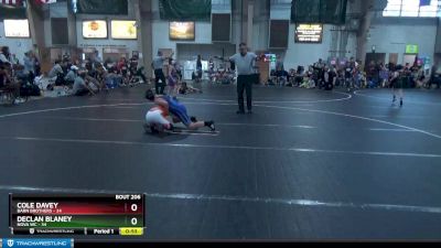 84-90 lbs Round 1 - Declan Blaney, NOVA WC vs Cole Davey, Barn Brothers