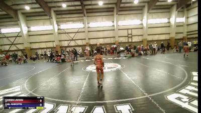 63 lbs Champ. Round 1 - Camden Lawson, UT vs Cael Marcotte, CA