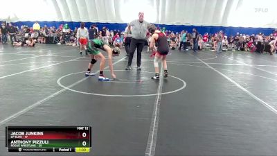 110 lbs Round 3 (8 Team) - Jacob Junkins, CP Elite vs Anthony Pizzuli, Rogue Wrestling