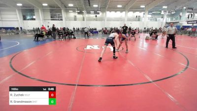 118 lbs Consolation - Ryder Zychek, Southside WC vs Ryan Grandmason, Smitty's Wrestling Barn