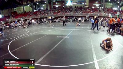 75 lbs Cons. Round 2 - Ryan Magnuson, Wayne Wrestling Club vs John Dennis, Pioneer Wrestling Club