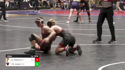 125 lbs Consi Of 8 #2 - Drew Heethuis, Princeton vs Mike Joyce, Brown