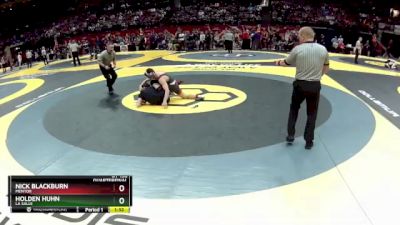 D1-138 lbs Quarterfinal - Holden Huhn, La Salle vs Nick Blackburn, Mentor