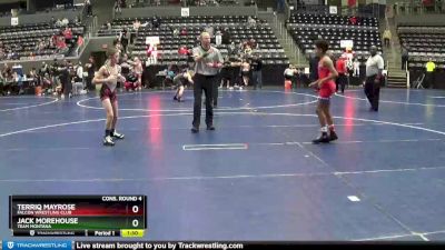 90 lbs Cons. Round 4 - Jack Morehouse, Team Montana vs Terriq Mayrose, Falcon Wrestling Club