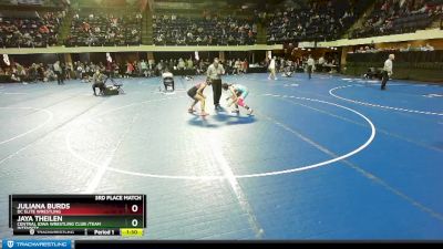 115 lbs 3rd Place Match - Juliana Burds, DC Elite Wrestling vs Jaya Theilen, Central Iowa Wrestling Club /Team Intensity