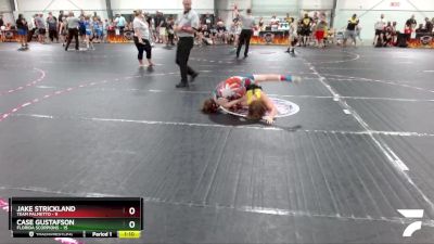 90 lbs Round 1 (6 Team) - Jake Strickland, Team Palmetto vs Case Gustafson, Florida Scorpions