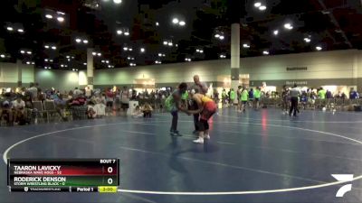 170 lbs Round 3 (6 Team) - Taaron Lavicky, Nebraska Wave Hogs vs Roderick Denson, Storm Wrestling Black