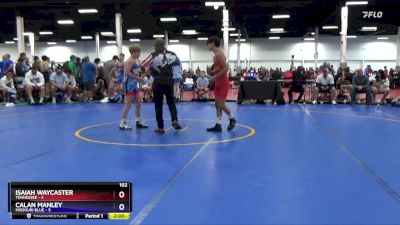 102 lbs Quarters & 1st Wb (16 Team) - Joseph Drewry, Tennessee vs Perry Morgan, Missouri Blue